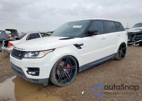 2016 Land Rover Range Rover Sport Hse из США, поврежденный, VIN SALWR2KFXGA637780
